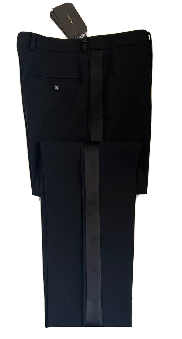 Bottega Veneta Women's Wool Tuxedo Pants Black Size 4 US (40 Euro) NWT $1650